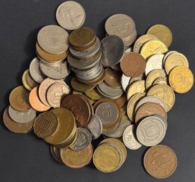 One Pound Foreign Coins