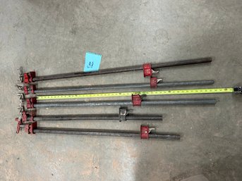 Group Of 5 Pipe Clamps