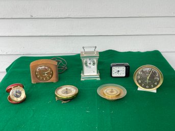 Barometer And Clock Lot
