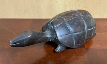 Vintage Hand Carved Turtle
