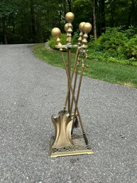 Brass Fireplace Tools - For Your Firepit????