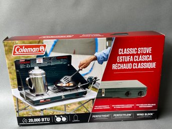 Coleman Camping Stove With Box