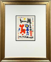 Joan Miro - Galerie Maeght - Offset Lithograph