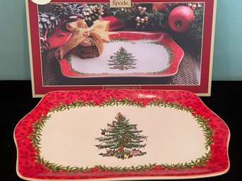 Spode Christmas Tree Dessert Tray