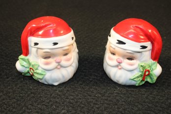 MCM 1950s Christmas Salt & Pepper Santa's From Josef Originals Japan