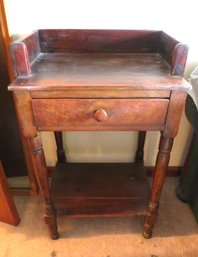 Antique Wash Stand Table