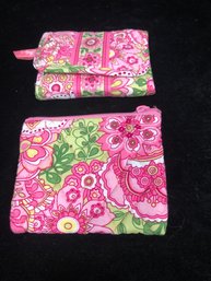 Vera Bradley Wallet Set