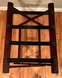 Vintage Wooden Luggage Stand