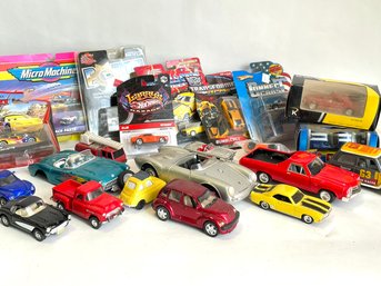 Box Lot Of Collectible Toy Cars Many New In Box