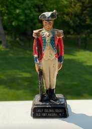 Vintage Early Colonial Soldier ~ Old Fort Niagara NY ~
