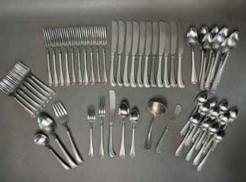 A Very Nice Set Of International Pewter Flatware