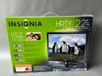 Insignia 22 Inch Television With Box