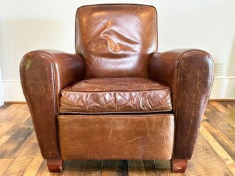 A Modern Leather Recliner By Room & Board