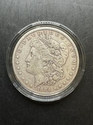 1884 Morgan Silver Dollar