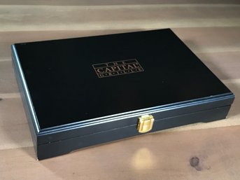 Fantastic Set Of $165 CAPITAL GRILLE - Super High Quality Steak Knives - In Fitted Box - Preowned But Nice