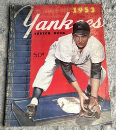 1953 New York Yankees Sketch Book