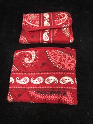 Vera Bradley Style Wallet Set