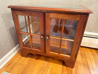 Glass Door Curio Cabinet