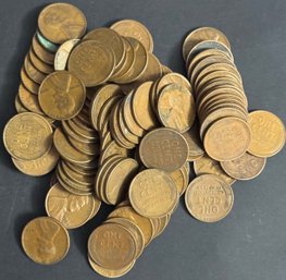 100 Wheat Pennies