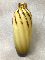 Beautiful Very Tall (15') DALE TIFFANY Art Glass Vase - Paid $300 - Retailed By Neiman Marcus / Bloomingdales