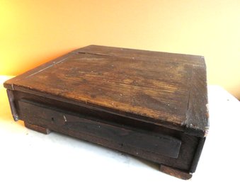 Antique Wood Lap Desk