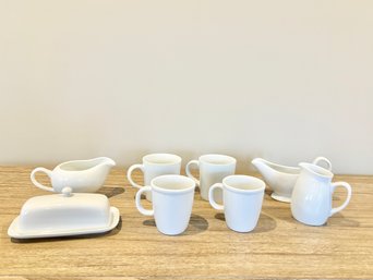 White Table Top - 8 Pieces