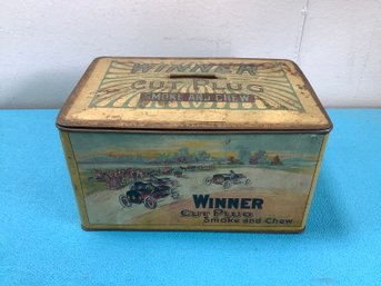 Winner Cut Plug Smoke And Chew Tin