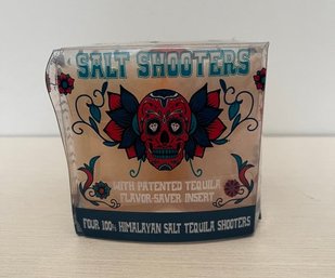 Set Of 4 Salt Shooters - New In Packaging