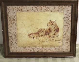 Global Tigar Light Canvas Wall Art