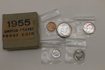 1955 Proof Silver Coin Set