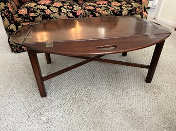 Leaf Drop Tray Coffee Table