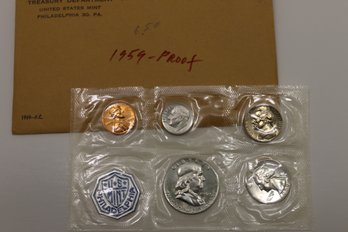 1959 Proof Silver Coin Set