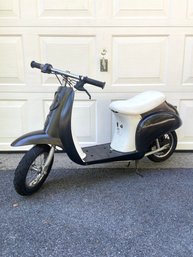 Razor Pocket Mod Miniature Euro 24V Electric Kids Ride On Retro Moped Scooter- Purchase Price $555