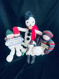 Snowman Decor Lot