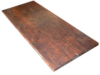 A Large Vintage Wood Farm Table Top