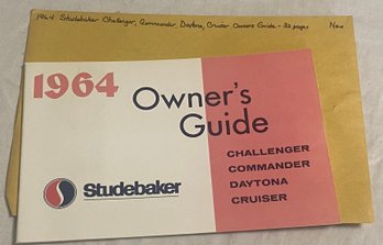 1964 Studebaker Challenger, Commander, Daytona, Cruiser Owners Guide