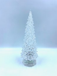 Clear Acrylic Light Up Christmas Tree