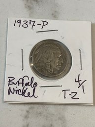 1937 P Buffalo Nickel 146