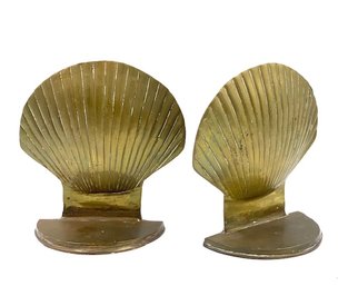 Pair Of Seashell Bookends