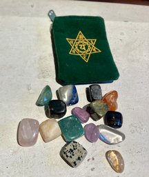 Set Of Healing Stones For Balance And Revitalizing Your Energy