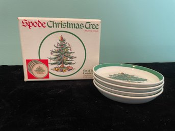 Spode Christmas Tree Dessert Dishes