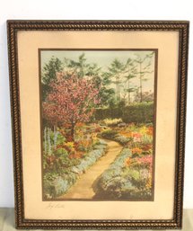 Joy Path Unsigned Nulling Framed Print