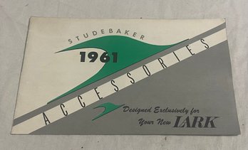 1961 Studebaker Lark Accessories Booklet