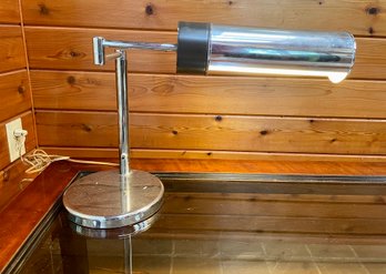 Mid Century Chrome Desk Lamp By Nessen Lamps Inc.