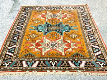 A Vintage Heriz Carpet