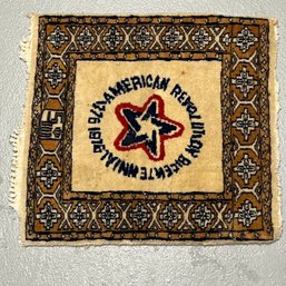 American Bicentennial Handknotted Wool Rug 20x17.5
