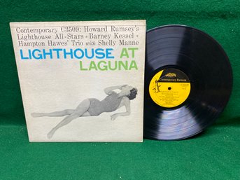 Howard Rumsey's Lighthouse All - Stars. Lighthouse At Laguna On 1956 First Pressing Contemporary Records.