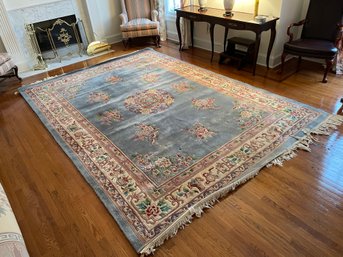Vintage Room Size Sculpted Chinese Rug Carpet, Measures 98' X 152' (RF 6)