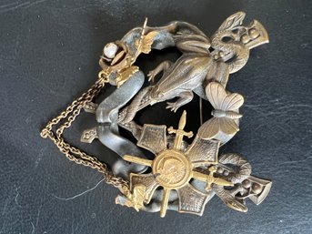 Large Vintage Pin