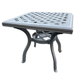 Metal Patio Side Table